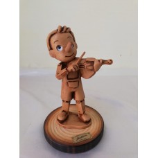 Pinocchio con violino